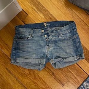 Seven for all mankind Jean shorts